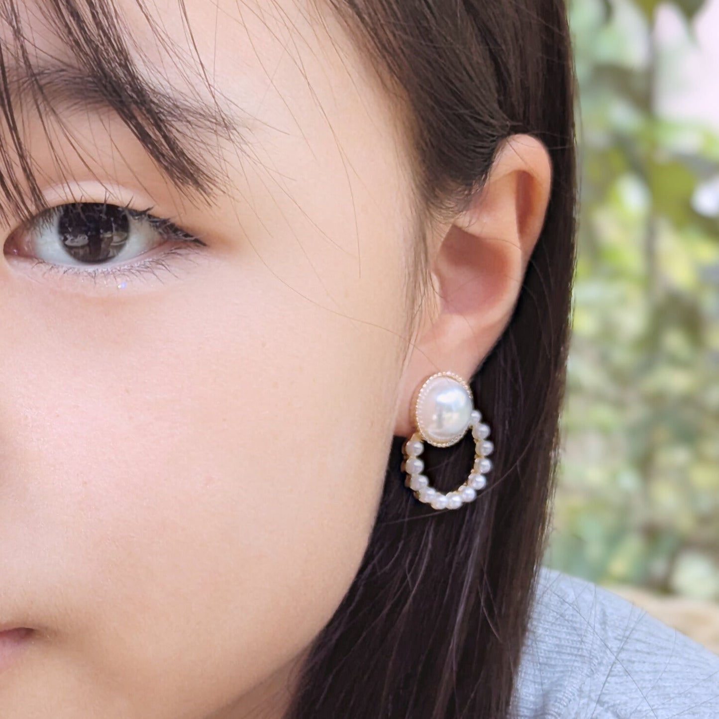 普段使いから特別な日まで　どんなシーンにもマッチするパールイヤリング